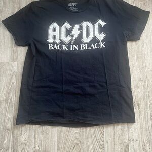 AC/DC Back in Black Tee - Classic Black